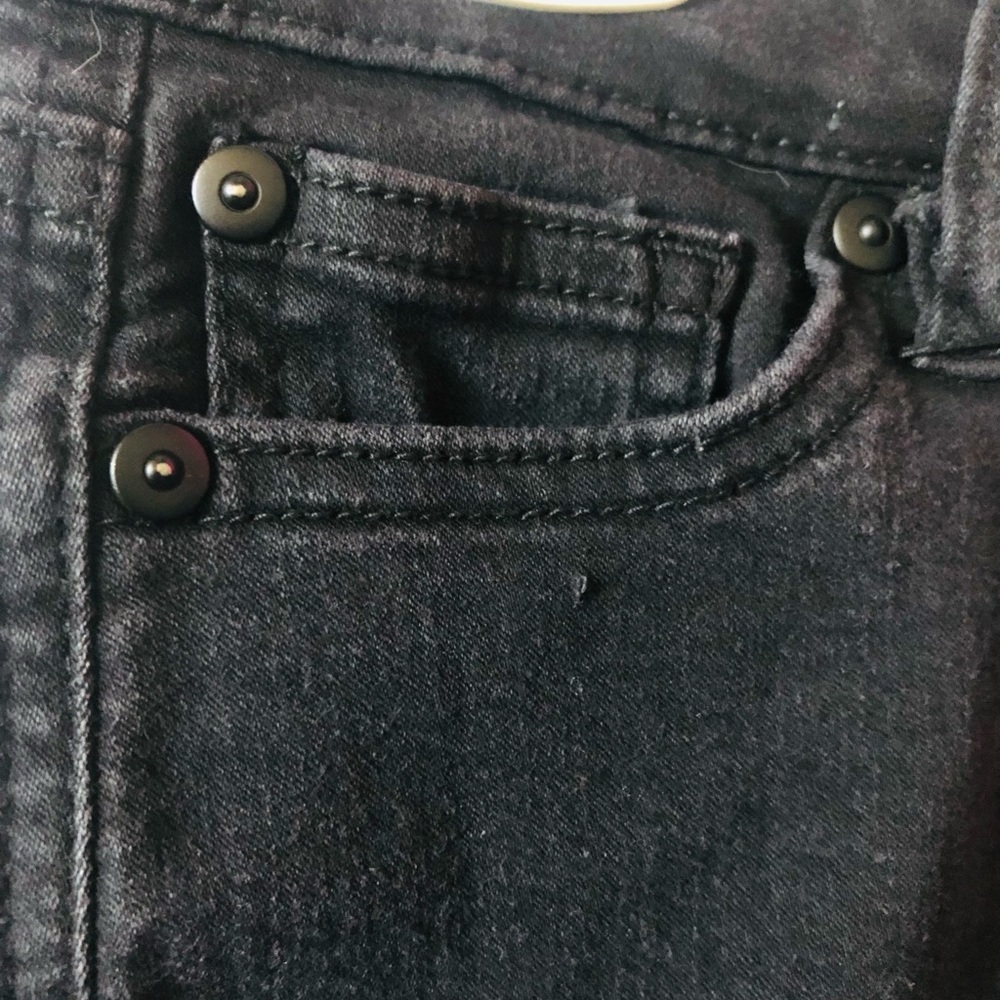 Black denim jeans / Revery Kids / 12